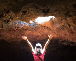 マウナラニ洞窟　オーラ写真