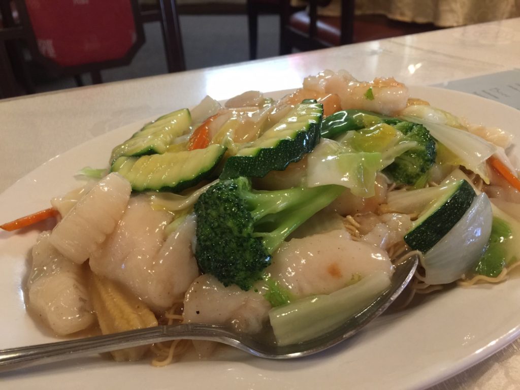 Ocean Seafood Chinese Restaurant（海上鮮酒家）シーフード焼きそば