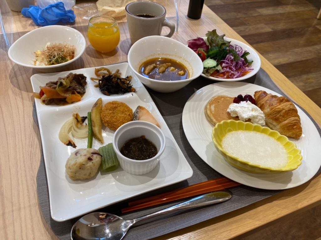 フェアフィールド・バイ・マリオット札幌　朝食ブッフェ