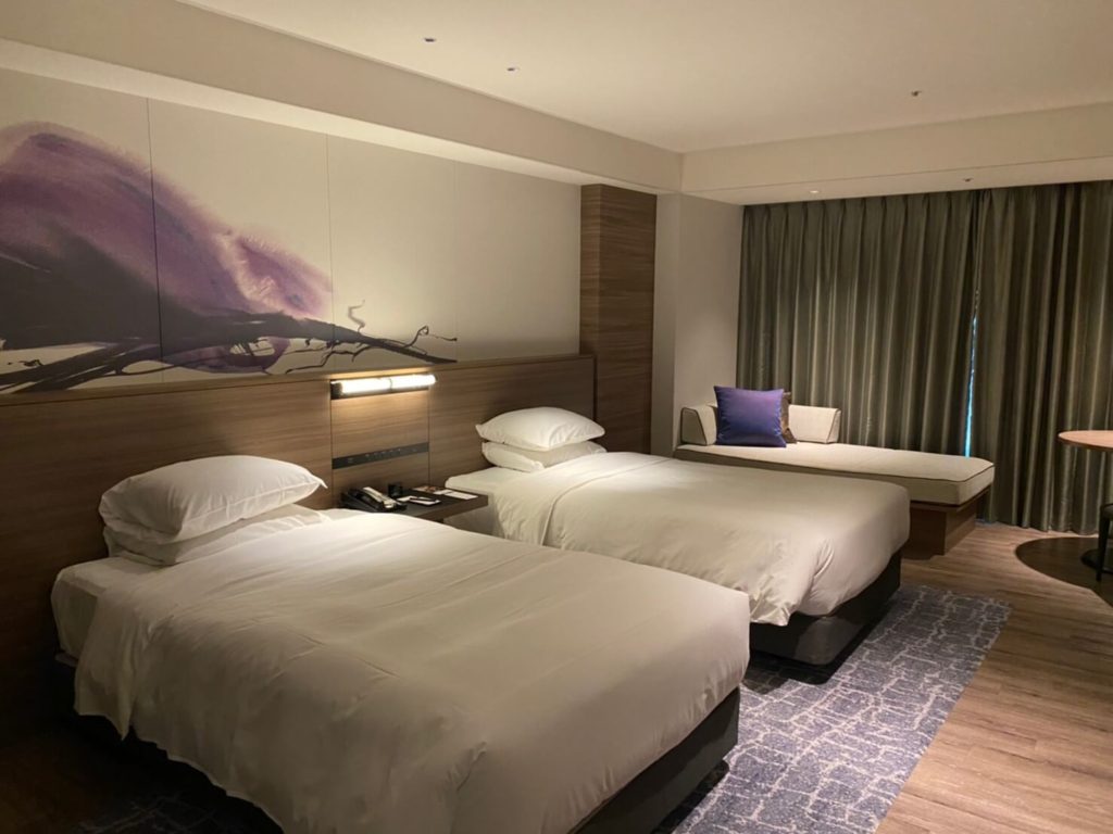 琵琶湖マリオットホテルの部屋