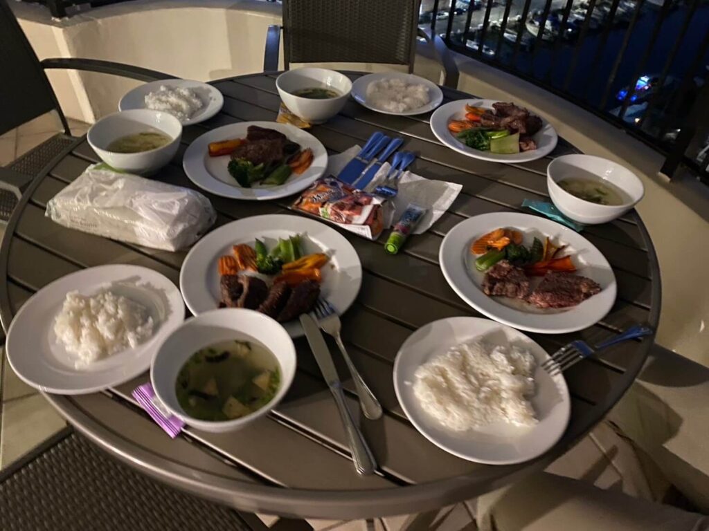 ラグーン タワー バイ ヒルトン グランド バケーションズ クラブのキッチン