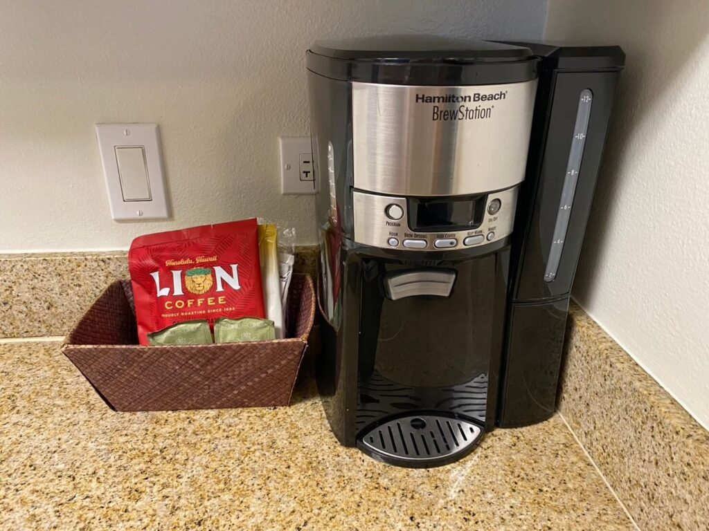 ラグーン タワー バイ ヒルトン グランド バケーションズ クラブのキッチン